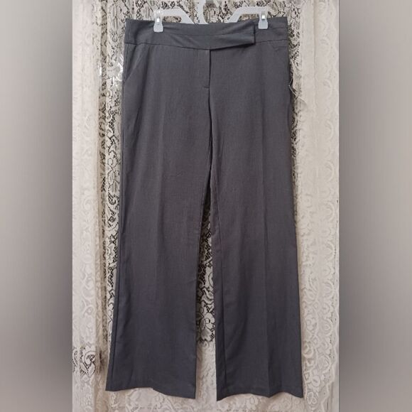 My Michelle Grey Dress Slacks Size 11 NWT! - Picture 1 of 9